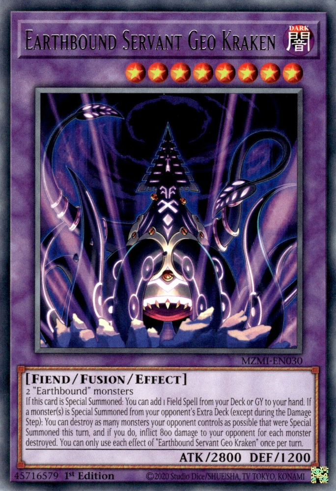Erdgebundener Diener Geokrake (Earthbound Servant Geo Kraken)