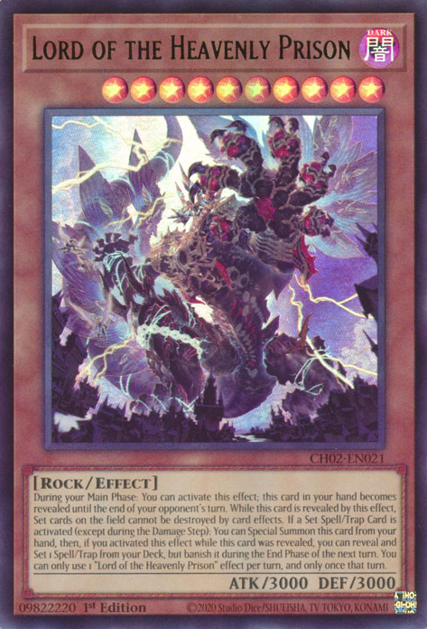 Lord Of The Heavenly Prison MP22-EN205