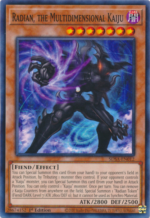 Radian The Multidimensional Kaiju Yugipedia Yu Gi Oh Wiki