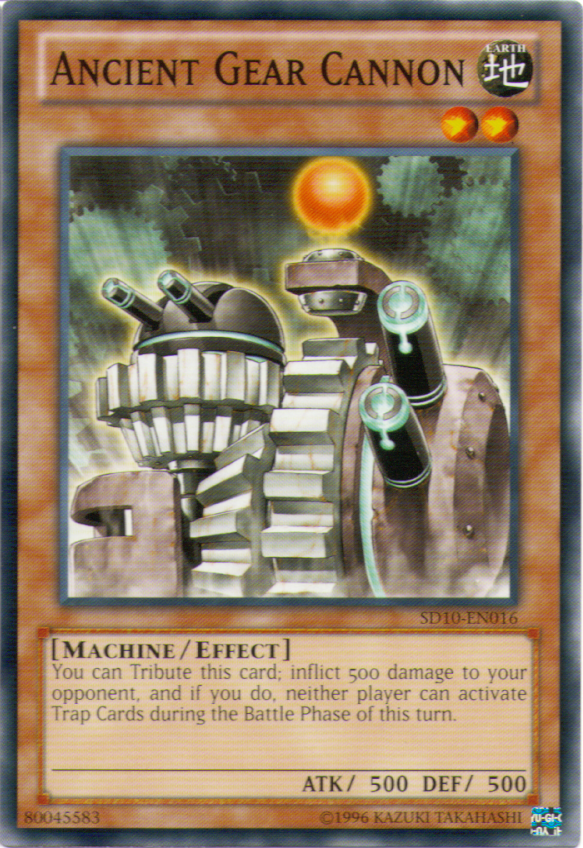 Ancient Gear Cannon - Yugipedia - Yu-Gi-Oh! wiki