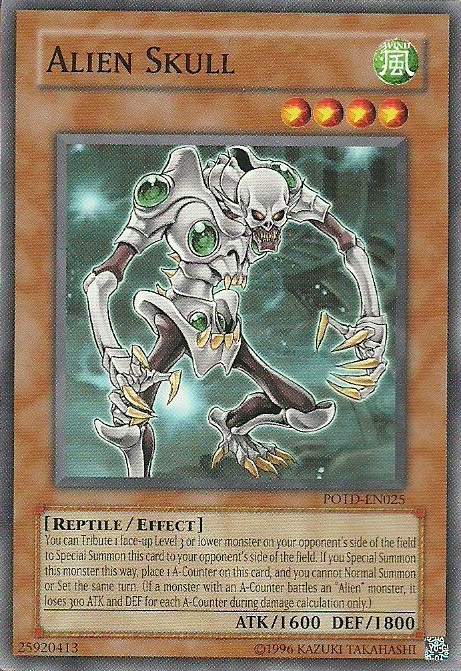 Alien Skull - Yugipedia Alien Skull - Yugipedia