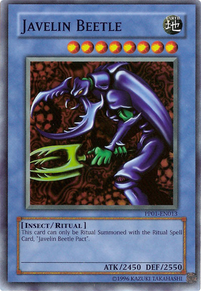 Javelin Beetle - Yugipedia