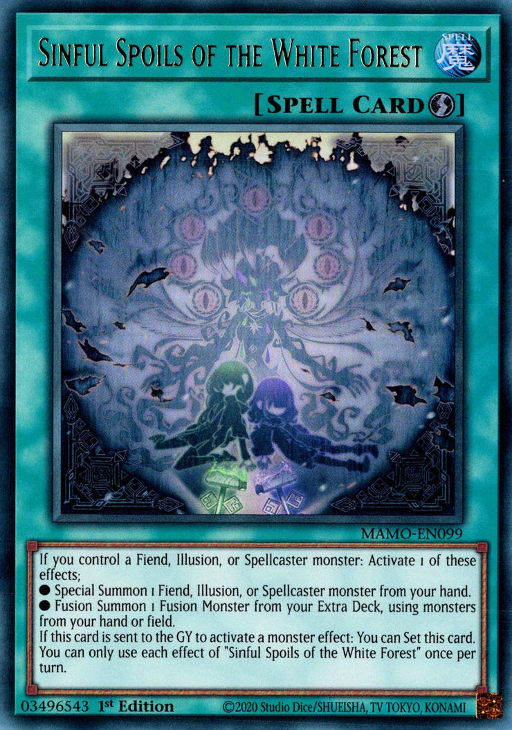 Sinful Spoils of the White Forest - Yugipedia