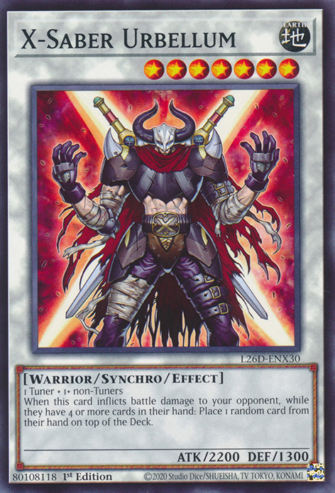 X-Saber Urbellum - Yugipedia