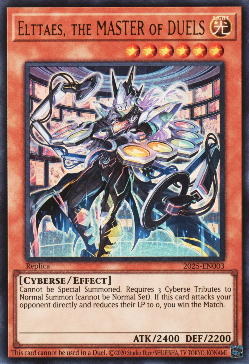 Yugioh ELTTAES, THE MASTER OF DUELS 2025-EN003 Ultra Rare