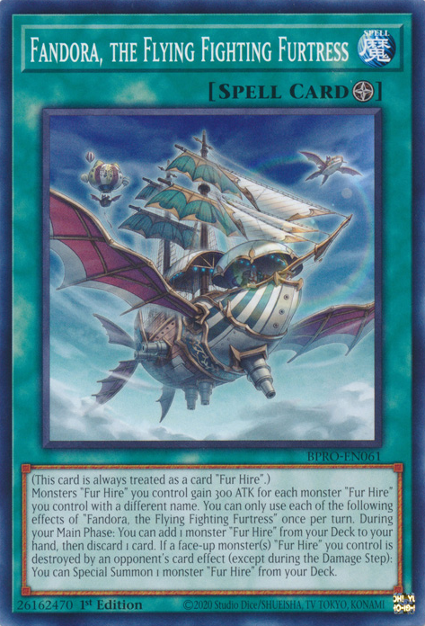 Fandora, die fliegende kämpfende Fellstung (Fandora, the Flying Fighting Furtress)