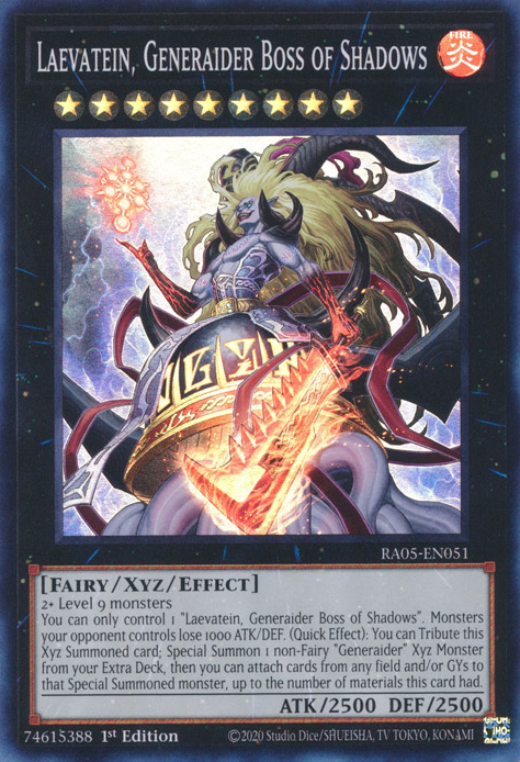 Laevatein, Generaider Boss of Shadows - Yugipedia
