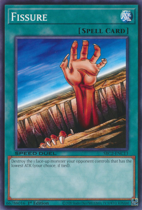 yugioh fissure card YU-GI-OH! - (LCYW-EN055) - Legendary Collection 3: Yugi's World - 1st Edition Yugioh Fissure Konami | Mercari