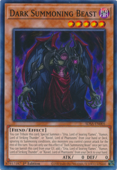 Dark Summoning Beast Yugipedia Yu Gi Oh Wiki