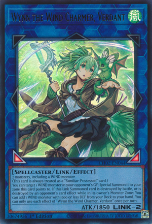 魔動王グランゾート/ ウインザート/ 希少/ レアカード Wynn the Wind Charmer, Verdant - Yugipedia