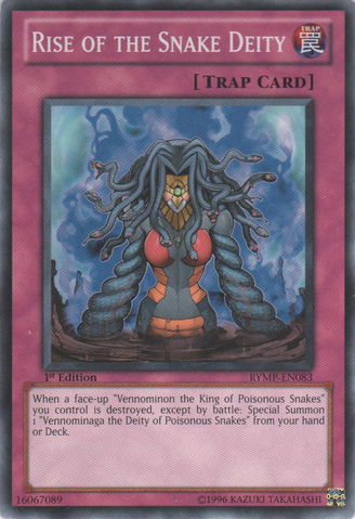 you're finished yugioh card Venom Boa TAEV-EN016 Yu-Gi-Oh! Card main image 1