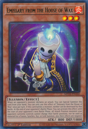 遊戯王　The Fallen & The Emissary プリズマ Emissary from the House of Wax - Yugipedia