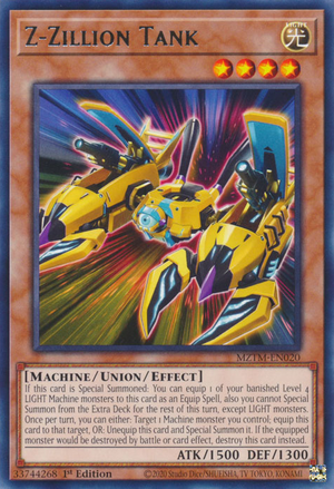Z-Zillion Tank - Yugipedia