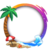 Tropical Seaside-Icon Frame-Master Duel.png
