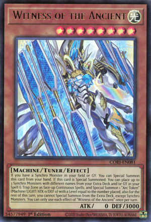 Witness of the Ancient　英語版　EU版　CORI Witness of the Ancient - Yugipedia