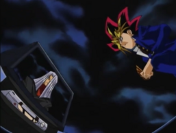 Yami Yugi and Maximillion Pegasus' TV Duel