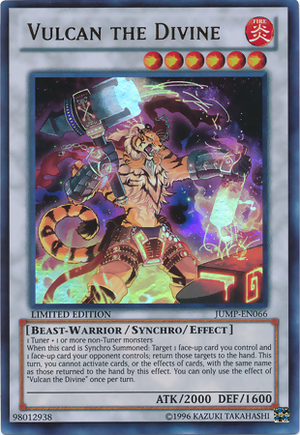 Card Errata:Vulcan the Divine - Yugipedia