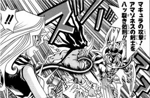 Mai Kujaku and Dinosaur Ryuzaki's Duel (manga) - Yugipedia - Yu-Gi