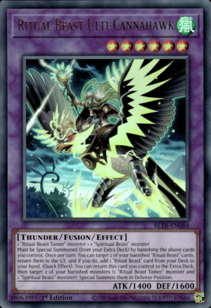 Ritual Beast Ulti-Cannahawk - Yugipedia
