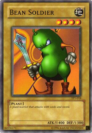 Bean Soldier - Yugipedia Yu-Gi-Oh! wiki