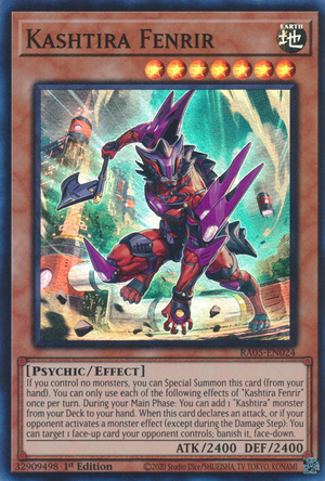 遊戯王OCG デュエルモンスターズ takanori46 Kashtira Fenrir - Yugipedia
