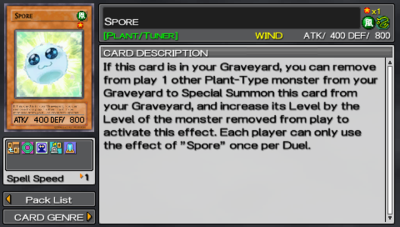 Spore (Tag Force 5) - Yugipedia