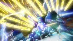 Due to "Chronomaly Machu Mech"'s effect, Kite is about to take high damage.