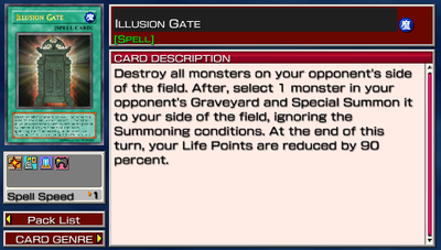 Illusion Gate Force 3 Yugipedia Yu Gi Oh Wiki