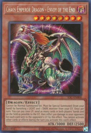 Chaos Emperor Dragon - Envoy of the End - Yugipedia