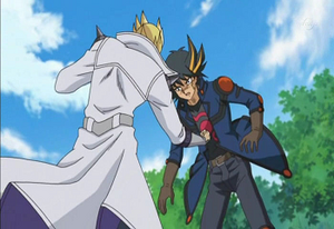 Yu-Gi-Oh! 5D's- Season 1 Episode 43- Surely You Jest: Part 1 