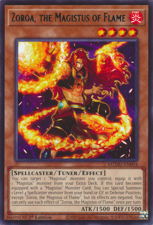 遊戯王　OCG Zoroa, the Magistus of Flame - Yugipedia
