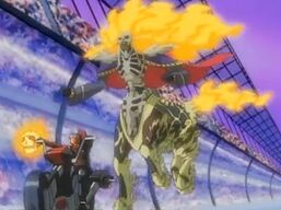 Supersonic Skull Flame - Yu-Gi-Oh! 5D's Wheelie Breakers