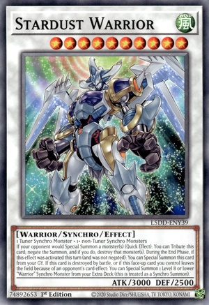 モンスター☆ Stardust Warrior - Yugipedia