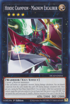 Heroic Champion - Magnum Excalibur - Yugipedia