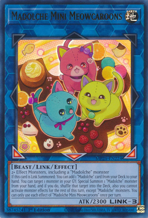 Madolche Mini Meowcaroons - Yugipedia