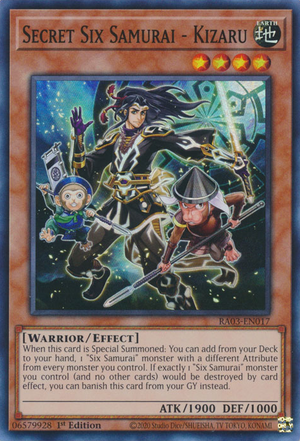 Secret Six Samurai - Kizaru - Yugipedia