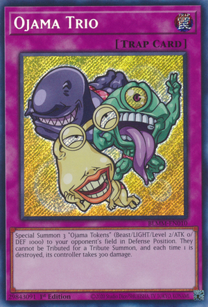 yugioh all ojama cards Ojama Trio [DCR-047] Common