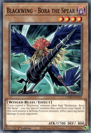 Blackwing - Bora the Spear - Yugipedia