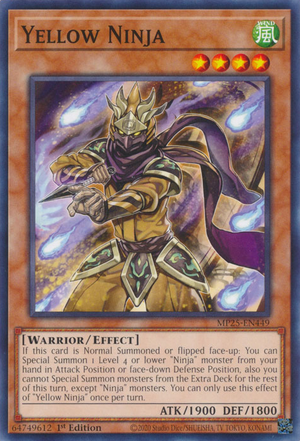 Yellow Ninja - Yugipedia