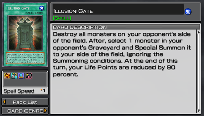 Illusion Gate Force 5 Yugipedia Yu Gi Oh Wiki