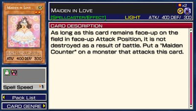 maiden in love yugioh card MZMU-EN020 Yu-Gi-Oh! Maiden in Love Card Profile