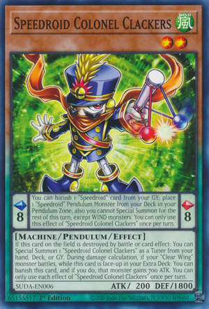 Speedroid Colonel Clackers - Yugipedia
