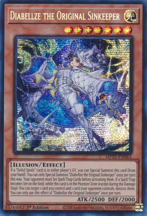 遊戯王OCG デュエルモンスターズ Celia Diabellze the Original Sinkeeper - Yugipedia