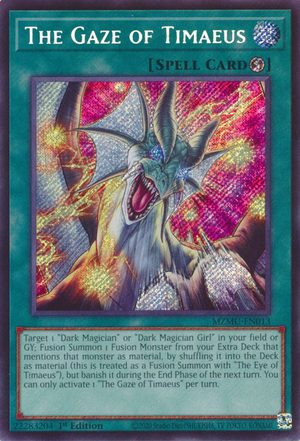 ティマイオスの眼光・滅びの黒魔術師 The Gaze of Timaeus The Gaze of Timaeus - Yugipedia