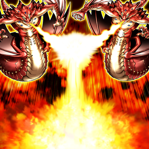 Two "Royal Firestorm Guards" in the artwork of "Fiery Blaze".