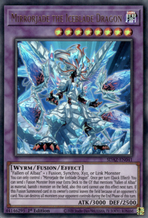 Card Errata:Mirrorjade the Iceblade Dragon - Yugipedia