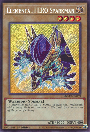 Elemental HERO Sparkman - Yugipedia