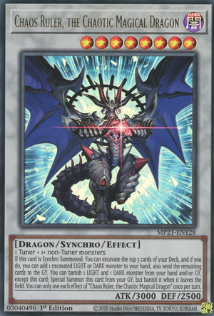 Secret1stROTD EN043 The Chaotic Magical Dragon YugiohChaos Ruler