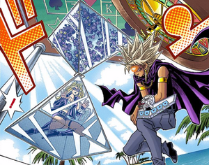 Mai Kujaku and Dinosaur Ryuzaki's Duel (manga) - Yugipedia - Yu-Gi