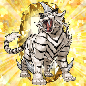 Crystal Beast Topaz Tiger (Master Duel) - Yugipedia - Yu-Gi-Oh! wiki